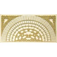 RNK Schmuck-Ahnentafel Halbkreis mit Ranken für 8 Generationen bis