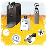 Ich-zapfe JET 30 Bierkoffer,Durchlaufkühler 1-leitig Trockenkühler, 35 L/h,, 5