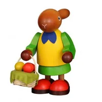 Christian Ulbricht GmbH Ulbricht Osterhase Frau mit Eierkorb 17cm