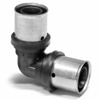 Heima24 Pipetec PPSU 90° gleichseitig für Alu Verbundrohr 16