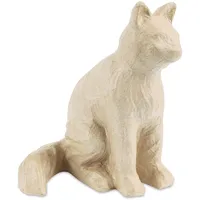 DecoPatch Décopatch LA027C - Träger Katze aus Pappmaché, 41cm,