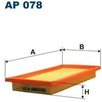 Filtron Luftfilter für Fiat Punto UNO