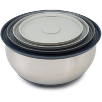 Joseph Joseph Nest Prep&Store Schüssel + Schale, Silber