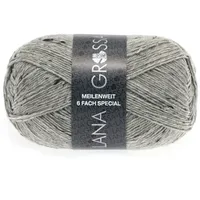 Lana Grossa Meilenweit 6-fach 150 | 6-fädiger Sockenklassiker, waschmaschinenfest