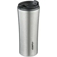 Relaxdays Thermobecher 0,4 l Schwarz