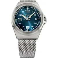 TRASER Esssential M Blue Edelstahl 42 mm 108205