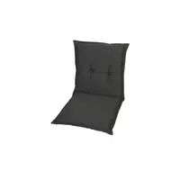 GO-DE Sesselauflage 100 x 50 x 7 cm grau