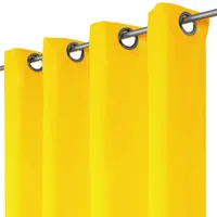 BestLivings Dekoschal Ellen Ösen cm x 175 cm gelb