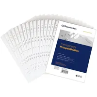 SOENNECKEN Prospekthülle 1503 DIN A4 oben offen tr 100