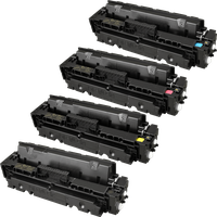 W&P 4 Recycling Toner ersetzt Canon T09 4-farbig