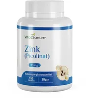 Vitasanum VitaSanum® - Zink (Picolinat) 150 St