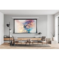 Elite Screens Saker Tab-Tension CLR (100", 16:9 Leinwand, Weiss,