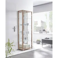 Höffner Vitrine ¦ holzfarben ¦ Maße (cm): B: 58