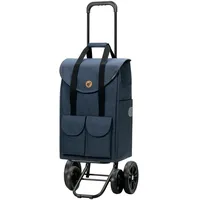 Andersen shopper manufraktur Einkaufstrolley Andersen Quattro Shopper Jacob", blau
