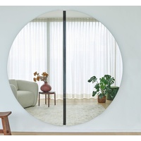 Casa Padrino Luxus Spiegel Schwarz 200 x 3,5 x