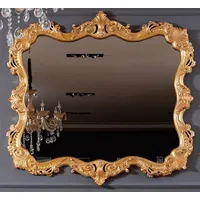 Casa Padrino Luxus Barock Spiegel Gold - Prunkvoller Massivholz