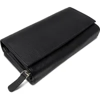 ROYALZ Orelia Vintage Geldbörse Damen Portemonnaie schwarz