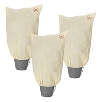 Gardebruk Pflanzenschutzhaube 3er-Set Beige 1x0,8m