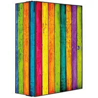 Banjado XXL Medizinschrank Abschliessbar 35x46x15cm Arzneischrank Anthrazit Aus Metall