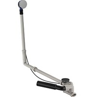 Geberit d52 Badewannenablauf mit Drehbetätigung, mit Fertigbauset, Länge 73cm,