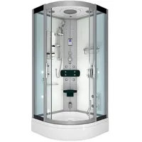 AcquaVapore Dampfdusche Duschtempel Sauna Dusche Duschkabine D46-50T2-EC 90x90