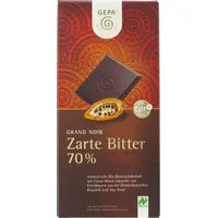 Gepa Grand Noir Zarte Bitter 70% Schokoladentafel 100 g