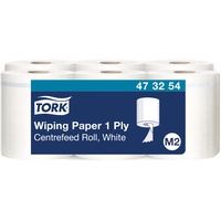 TORK Mehrzweck-Papierwischtücher mit Innenabrollung Weiß M2, 1 × 771