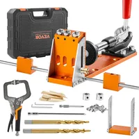 Vevor Pocket Hole Jig Kit Dreitaschenloch mit Schraubenschlüssel &