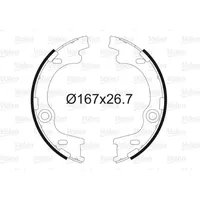 Valeo Bremsbackensatz, Feststellbremse