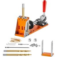 Vevor Pocket Hole Jig Kit Dreitaschenloch mit Schraubenschlüssel &