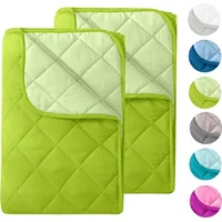 Wometo 2 Stück Microfaser Sommer Steppbett 155x220 cm, OEKO-TEX