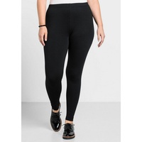 Sheego Leggings in schwarz | Gr.: 44