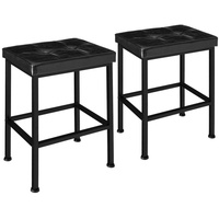 Tectake tectake® 2er Set Barhocker Bodie Sitzhöhe 62 cm