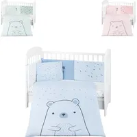 KIKKABOO Kikkaboo, Kinderbettwäsche, Bär 6tlg. 135 x 95