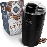 Arensberg Kaffeemühle Elektrisch mit kegelmahlwerk, Tragbar Klein Coffee Grinder