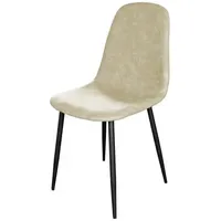 Hti-Living Esszimmerstuhl Savannah Kunstleder creme