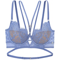 LASCANA Push-up-BH Damen blauviolet Gr.80C