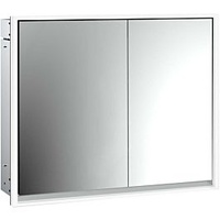 EMCO loft Unter-Lichtspiegelschrank 979805111 800x733mm, LED, 2-türig, breite Tür