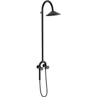 Vitra Liquid Duschsystem A4721939 Aufputz, mit Thermostatarmatur und Handbrause,