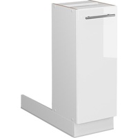 Vicco Regalinselunterschrank Küchenschrank Küchenmöbel Fame-Line Weiß 30 cm modern