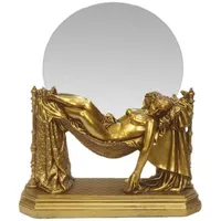 Casa Padrino Barock Tischspiegel Gold 30 x H. 37