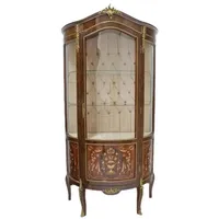 Casa Padrino Barock Glas Vitrine Vitrinenschrank - Barock Möbel