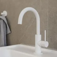 Herzbach DEEP WHITE Waschtischarmatur M-Size, 23.203420.1.07, M-Size