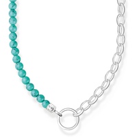 Thomas Sabo Kette 925er Silber türkis Damen