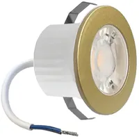Braytron Mini LED Einbauleuchte 2er Pack gold