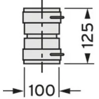 Vaillant Set3 flex, Abgas-System 303518