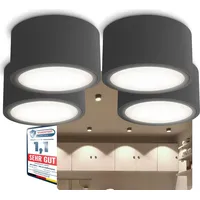 SSC-LUXon CELI-X 4 rund grau Aluminium