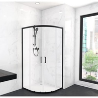 Aurlane Glasdusche Factory Rund 90 cm x 90 cm
