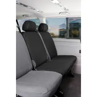 Walser Passform Auto-Sitzbezug, Transporter-Schonbezug Stoff kompatibel mit VW T5,