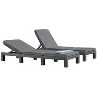 ALLIBERT Sonnenliege Daytona 2er Pack